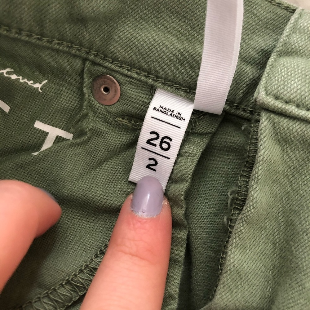 Green Jean pants - Picture 3 of 3